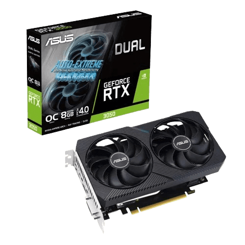 ASUS Dual GeForce RTX 3050 O8G V2 8GB